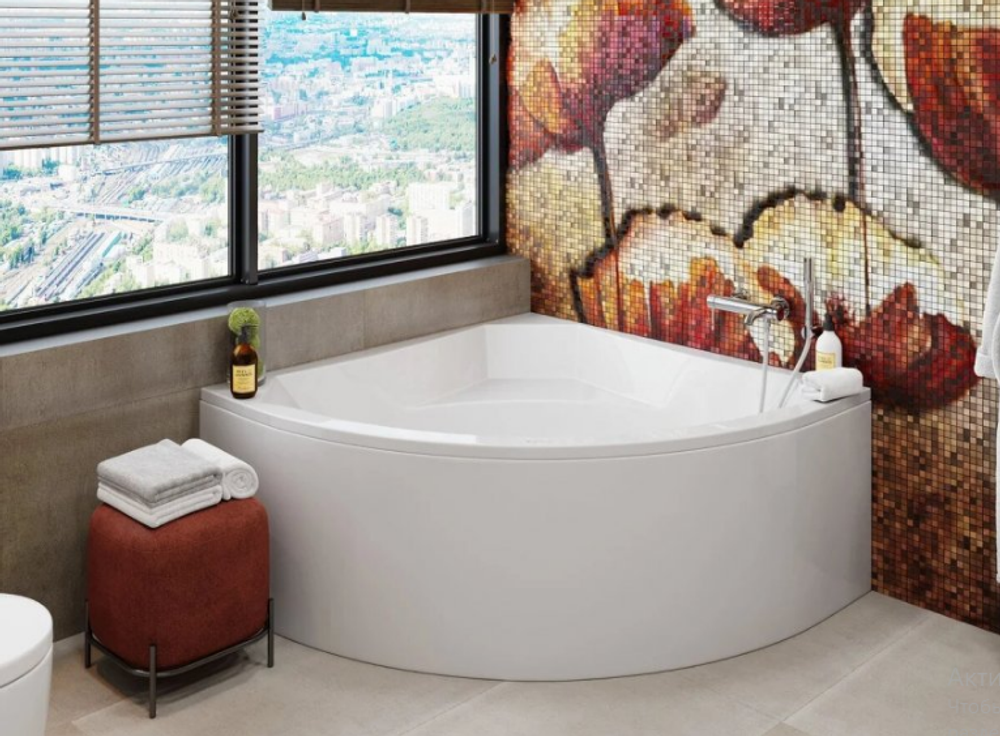 Акриловая ванна VAGNERPLAST VERONELA CORNER 140x140