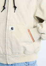 Carhartt WIP Демисезонная куртка - Флер де Сель/молоко