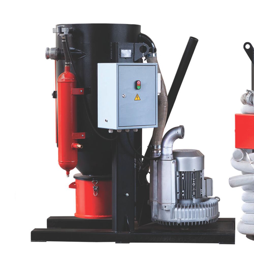 Система СОВ-4/2-М сбора и рекуперации абразива