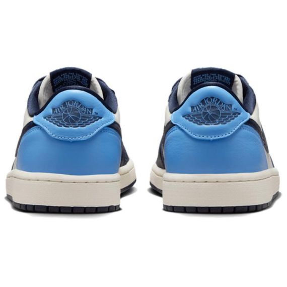 Jordan Air Jordan 1 Винтажные баскетбольные кроссовки Low Топ Черный, белый и синий Мужские