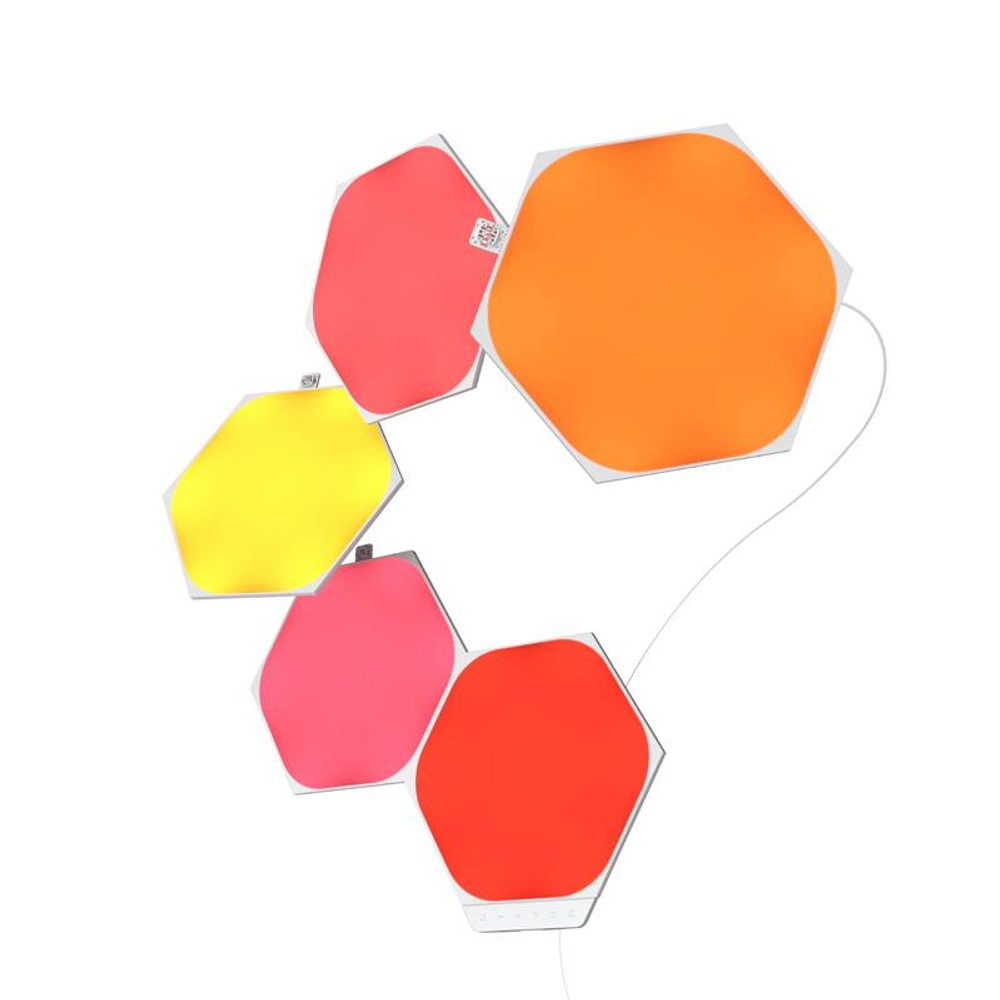 Умная светодиодная панель Nanoleaf Shapes Hexagons Starter Kit (комплект — 5 шт.)