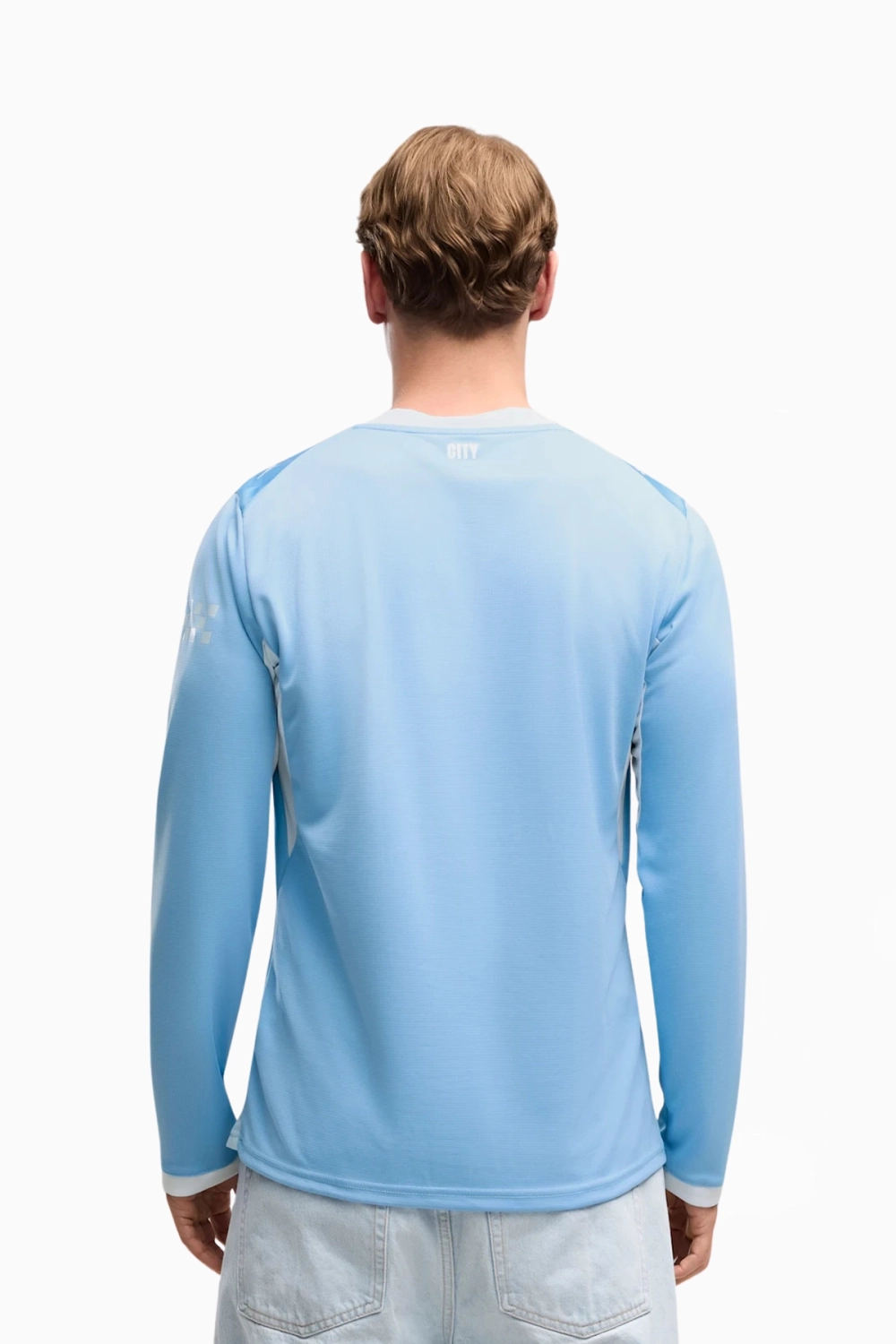 Футболка с длинными рукавами Puma Manchester City 26/27 Home - голубой