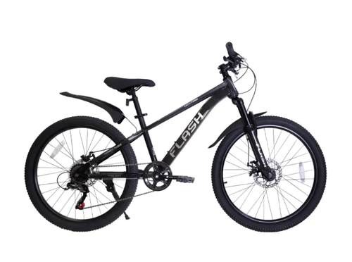 Велосипед TechTeam FLASH 20"х11" черный хамелеон