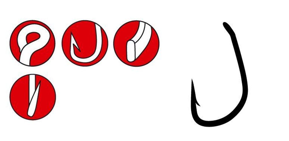 Крючок Gamakatsu Hook LS-3615F