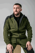 Флисовый костюм мужской комби