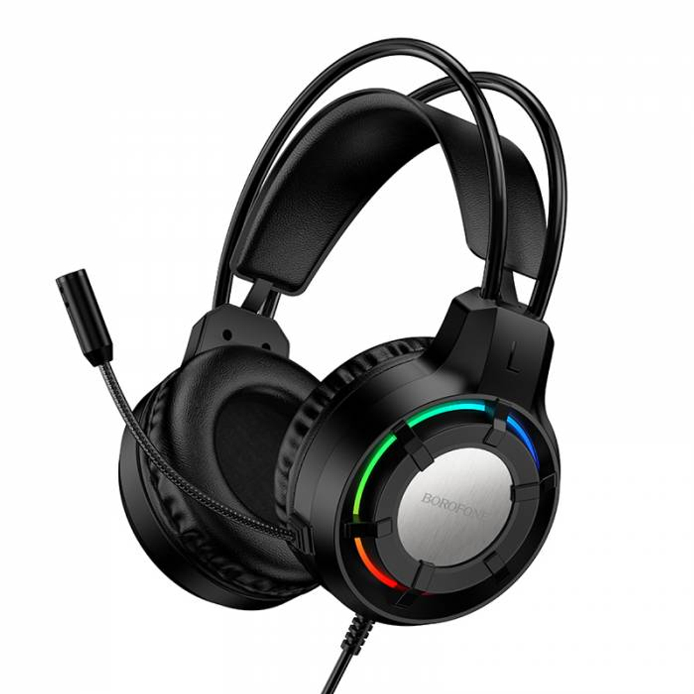 Проводные накладные наушники Borofone BO112 (black)