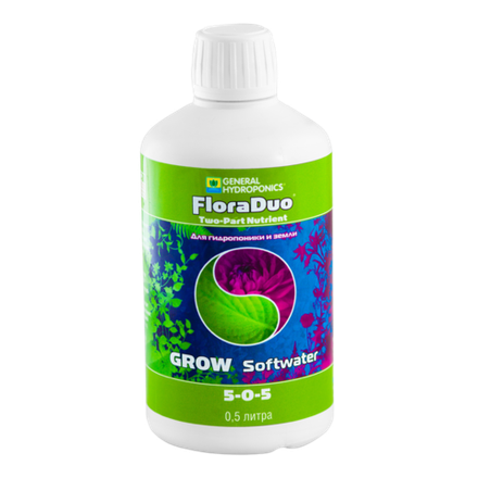 GHE Flora Duo Grow Soft Water 0.5 л.