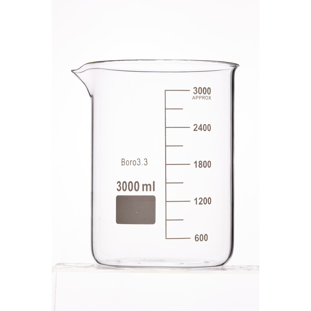 Стакан лабораторный низкий, 3000 мл