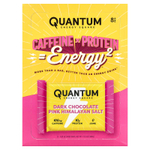 Quantum Energy Square, темный шоколад с розовой гималайской солью, 8 плиток по 48 г (1,69 унции)