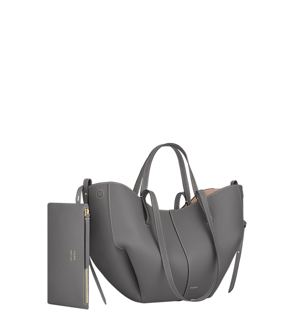 Сумка Polene Cyme Mini EDITION TEXTURED STONE