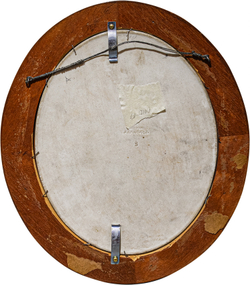 Кабальеро. Пано керамическое в деревянной раме.Испания. XX века. Роспись по керамике. 27х33