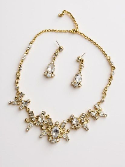 Комплект бижутерии Летто Алмаз