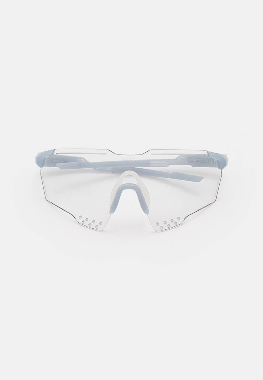 Спортивные очки с диоптриями HILX Gladiator (L) / Shiny Crystal Milky Light Grey / Photochromic Lens