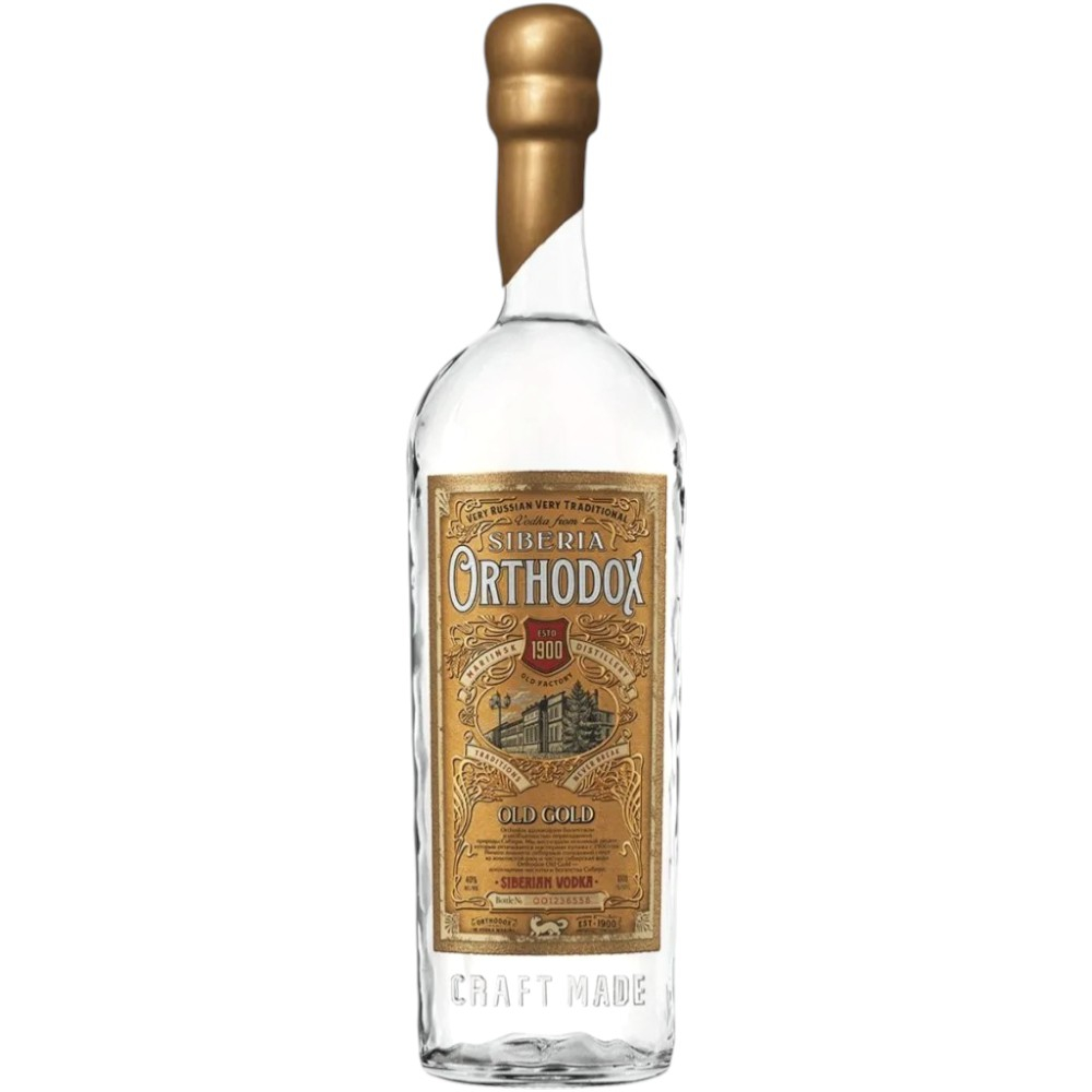 Водка Orthodox Old Gold 0,5 л.