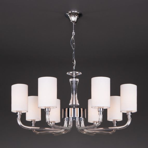 Подвесная люстра Eurosvet Catania 60120/8 хром Smart