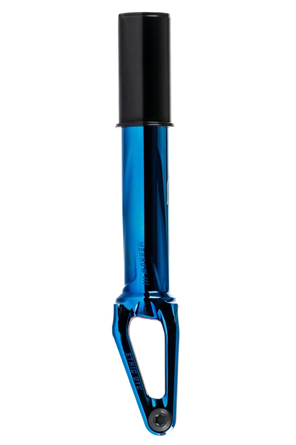Вилка Ethic Merrow v3 fork HIC chrome blue