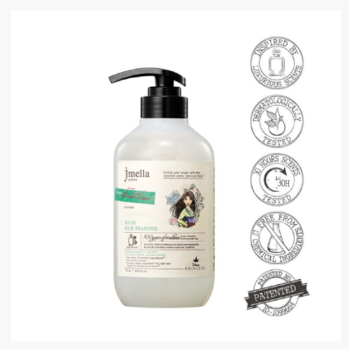 JMELLA Парфюмированный шампунь для волос «Лесная роса» 1000мл