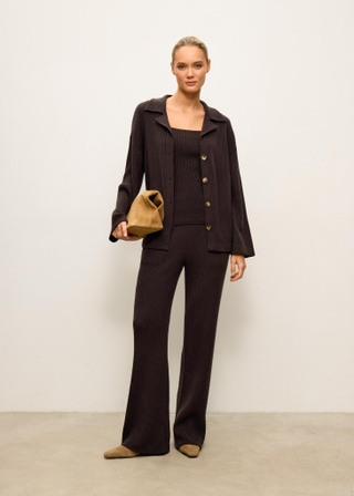 Брюки SORAYA, тёмный шоколад