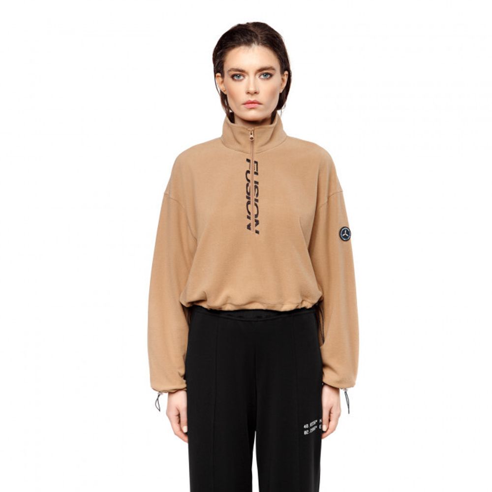 Купить Толстовка Fusion Synthesis Флисовая Бежевая Толстовка Fusion Synthesis Флисовая Бежевая