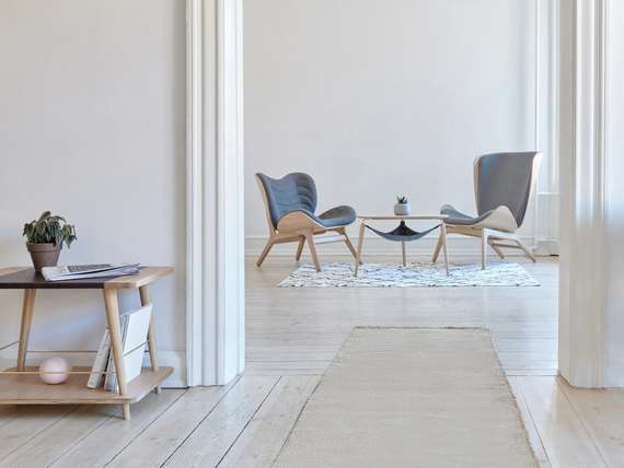 Журнальный столик Umage Hang Out, дуб, сталь