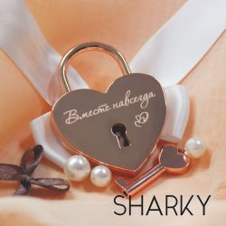 Свадебный замочек с именами с гравировкой на заказ Вместе навсегда