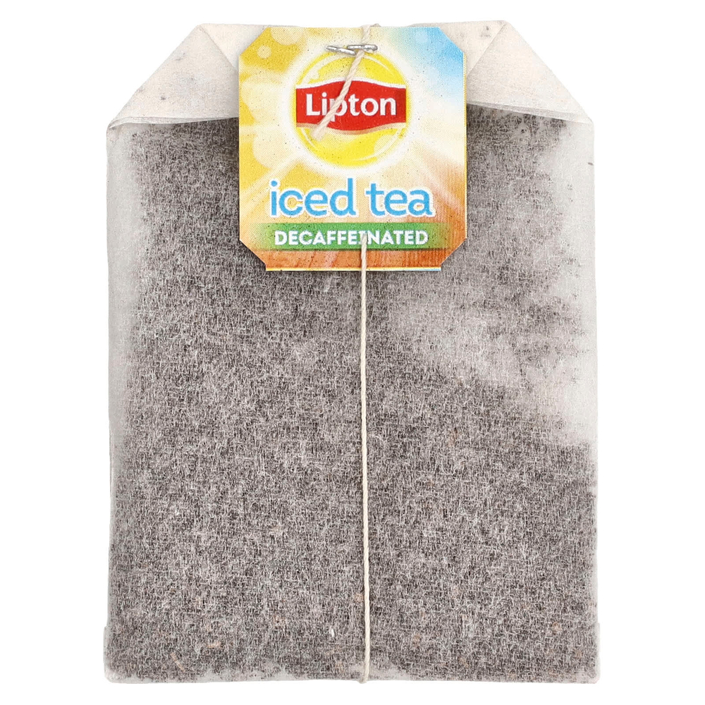 Lipton, Черный чай со льдом, без кофеина, 24 чайных пакетика для всей семьи, 148 г (5,25 унции)