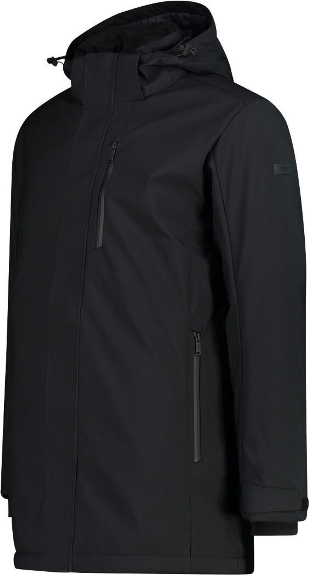 Куртка CMP MAN Parka Snaps Hood, артикул 32K3237, цвет NERO (U901)