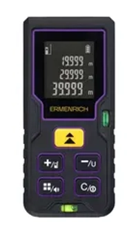 Лазерная рулетка Ermenrich Reel PLUS GD80, фиолетовый