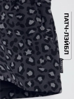 Леопардовый костюм для девочки с шортами