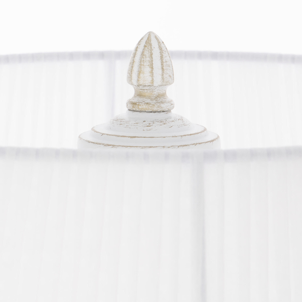 Citilux Вена CL402920T Торшер патина со столиком и белым абажуром