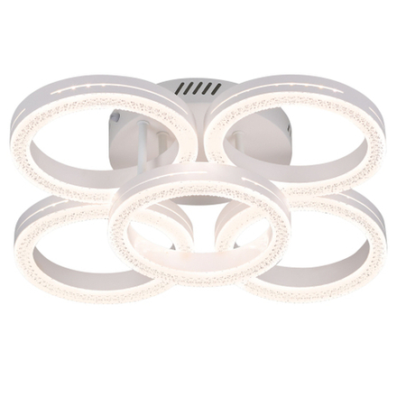 Светильник потолочный светодиодный Rivoli   6187-701 LED 75Вт 3000-6000К белый с пультом