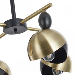 Люстра на штанге Arte Milano Neapolis-71307 271307/4 BK/GD