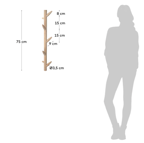 Настенная вешалка Natane