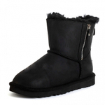 Угги Mini Double Zip Black