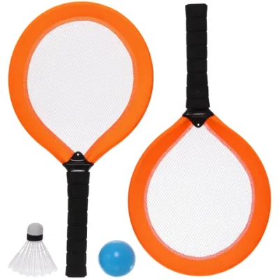 Теннис пляжный в наборе BT-9350B-1: 2 ракетки 45*24 см, шарик, волан