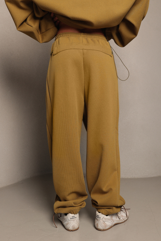 Брюки на шнурке