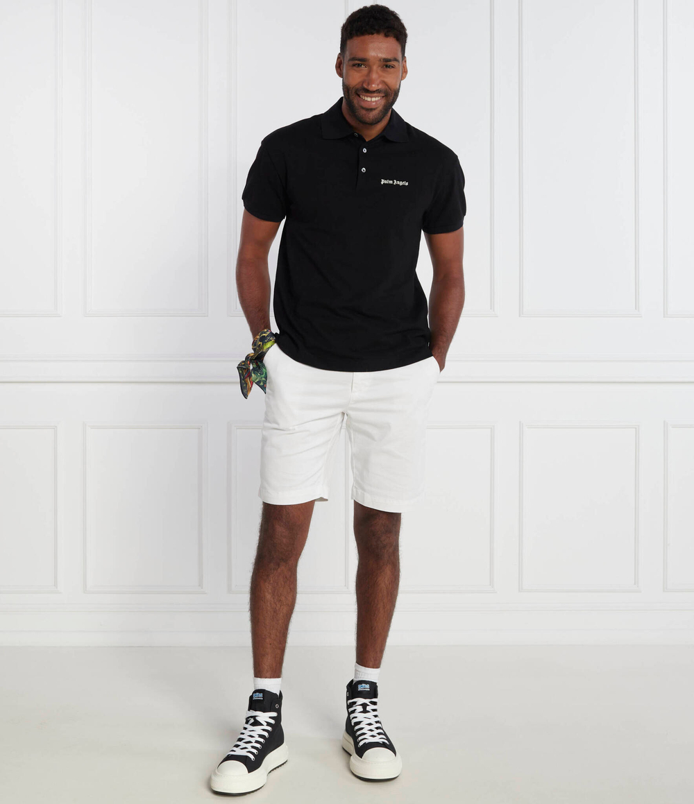 Поло Palm Angels - черный(PMGB012F 23FAB001)