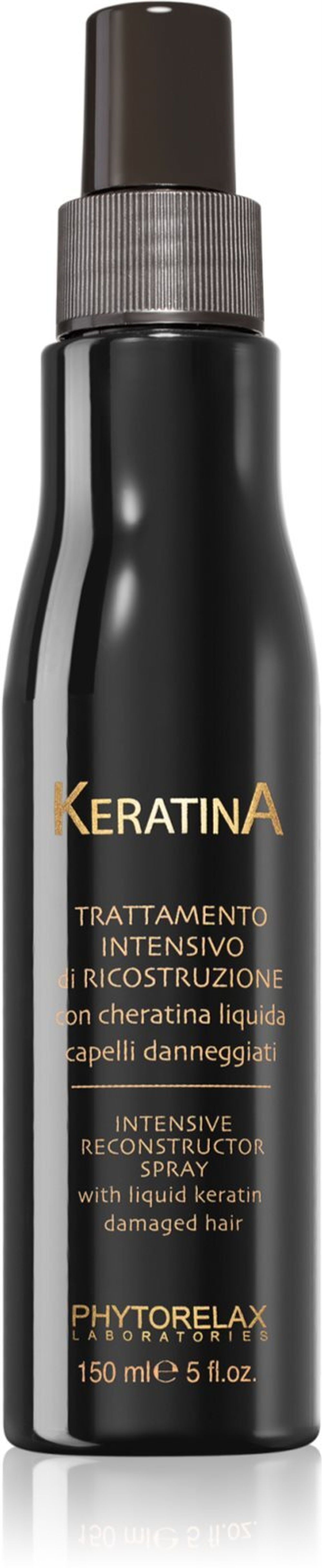 Phytorelax Laboratories Keratina - кератиновый спрей для разглаживания и восстановления поврежденных волос /   150  ml  / GTIN 8030976009051