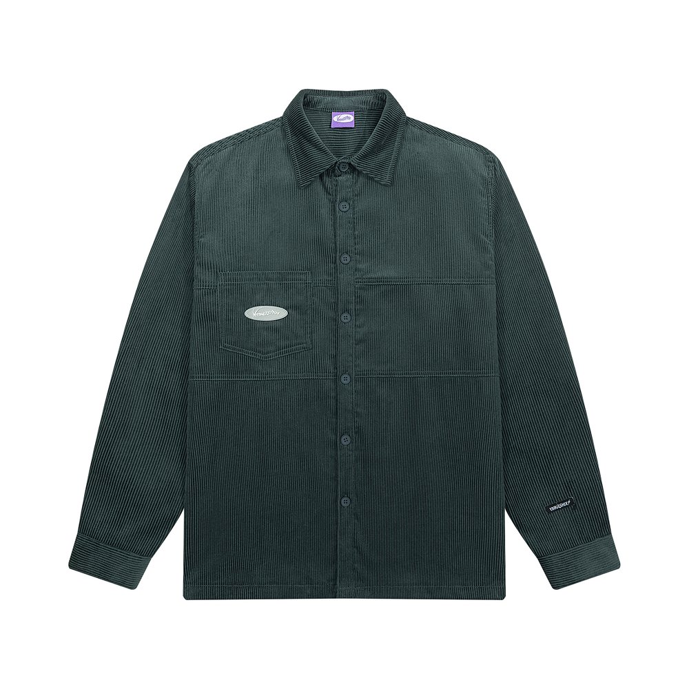 РУБАШКА YMKASHIX VELVET BUTTON