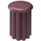 Столик приставной Vivlend, Ø34х46 см, сливовый