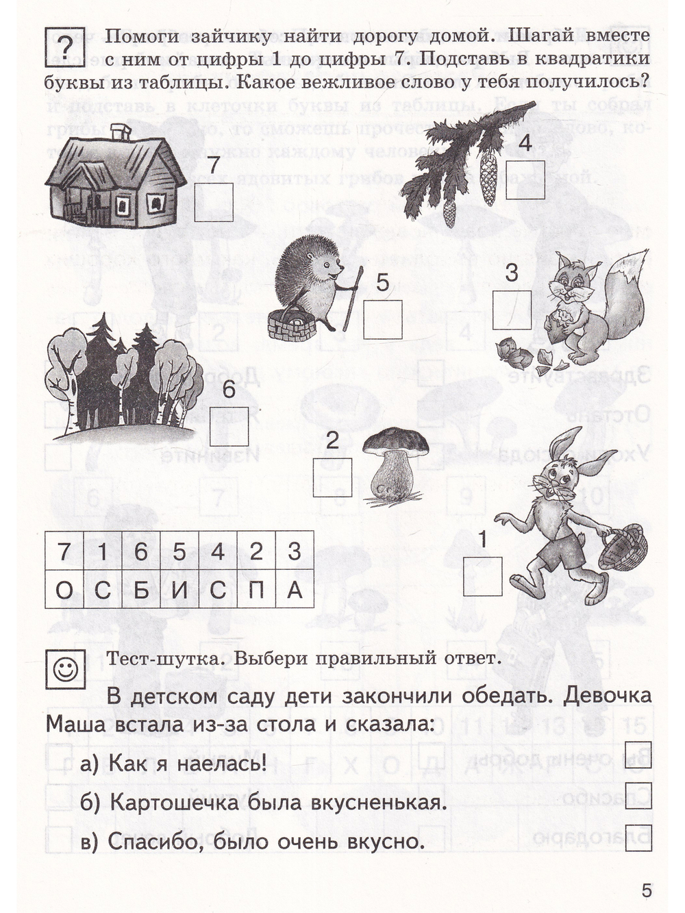 Детям об этикете