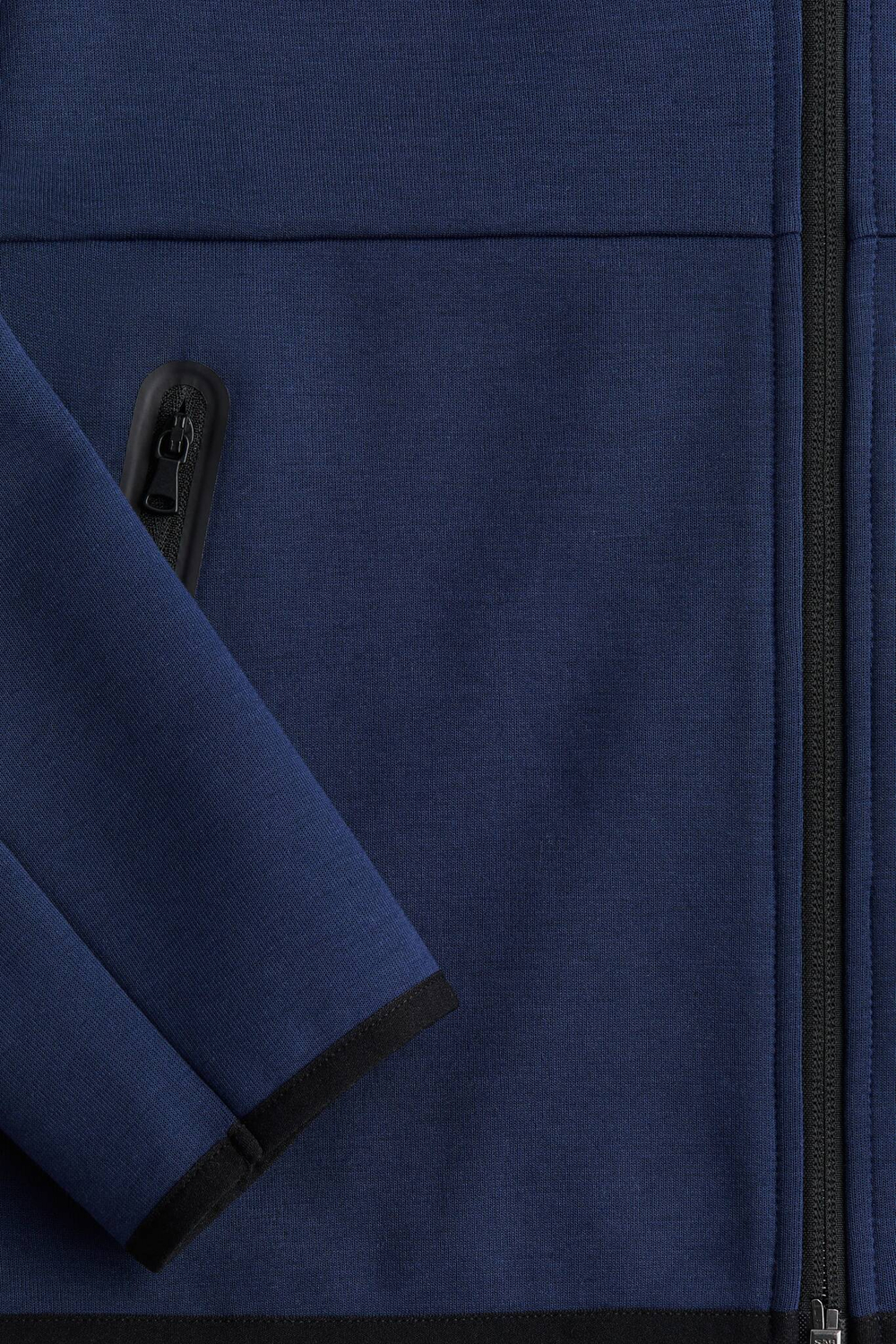 H&M Спортивная толстовка на молнии DryMove, темно-синий