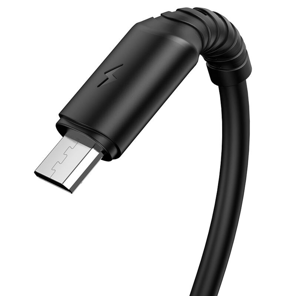 Кабель USB - Micro BOROFONE BX47 (черный) 1м