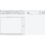 Видеорегистратор наблюдения Tiandy TC-R3220 4HA
