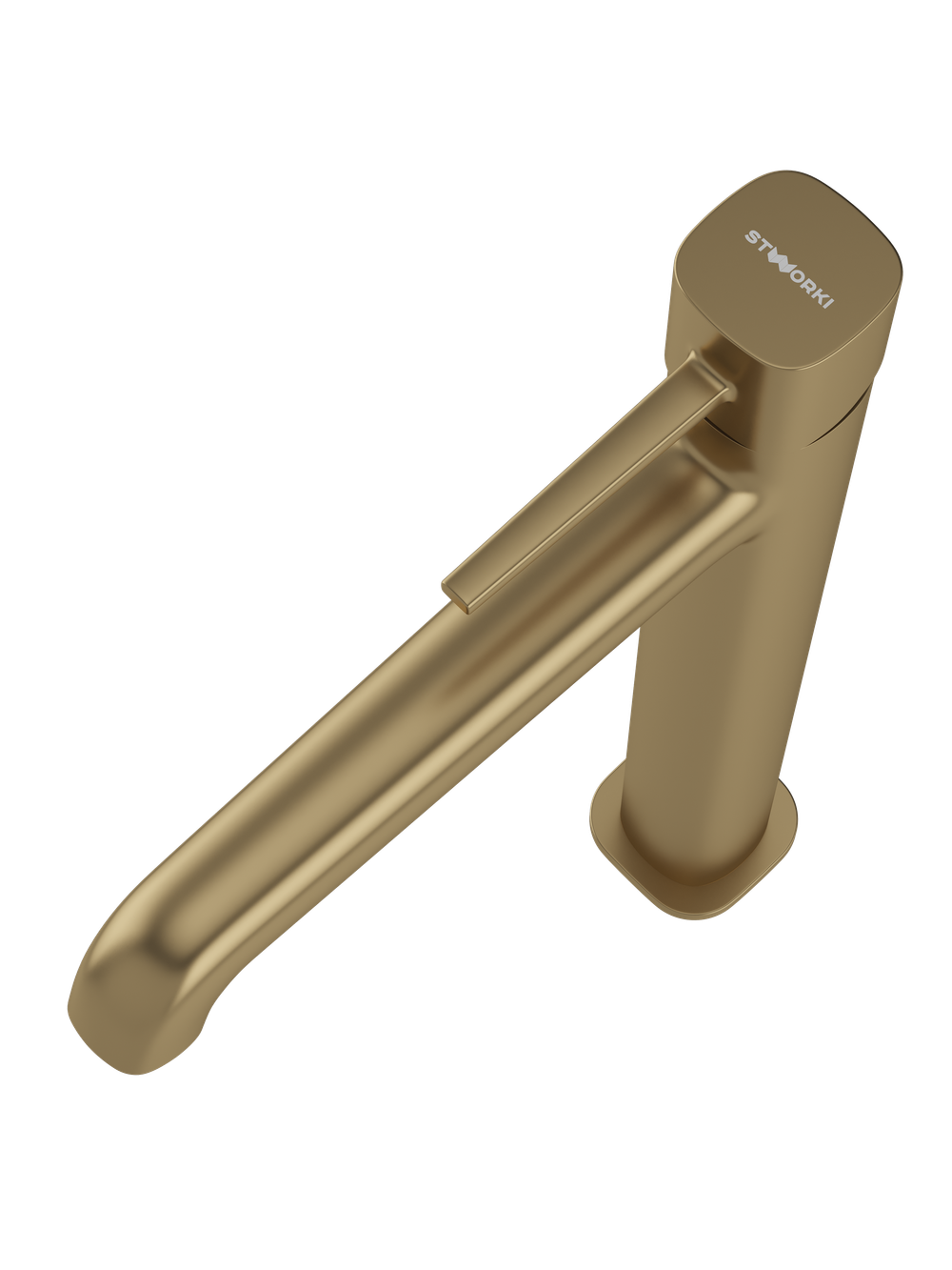 Смеситель для раковины STWORKI Эстерсунд S31020GM матовое золото