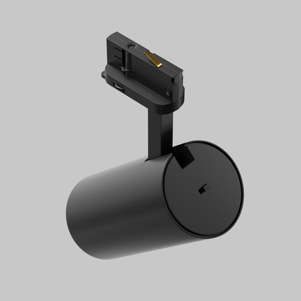 Трековый трехфазный светодиодный светильник Maytoni Trinity   TR197-3-20WCCT-M-B