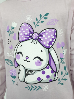 02-143-5 Комплект для девочки (джемпер+ лосины)