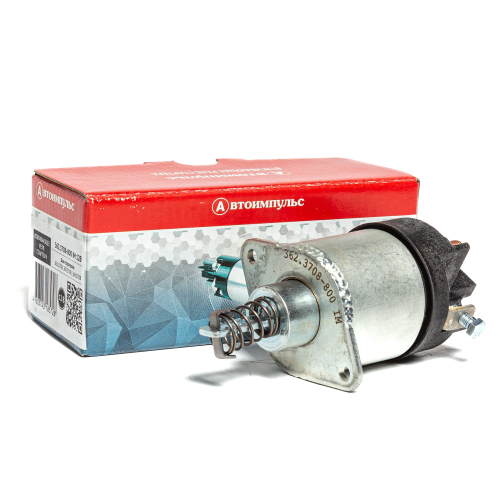 Втягивающее реле стартера (362.3708, 367.3708, 369.3708), ВТЗ, АТЗ, МТЗ, ХТЗ (п.д. П-350, ПД-100), 12 В