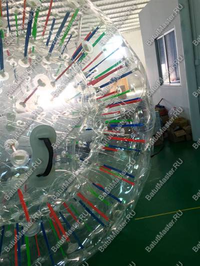 Светящийся зорб "Neo" ТПУ, диаметр 2.4 м