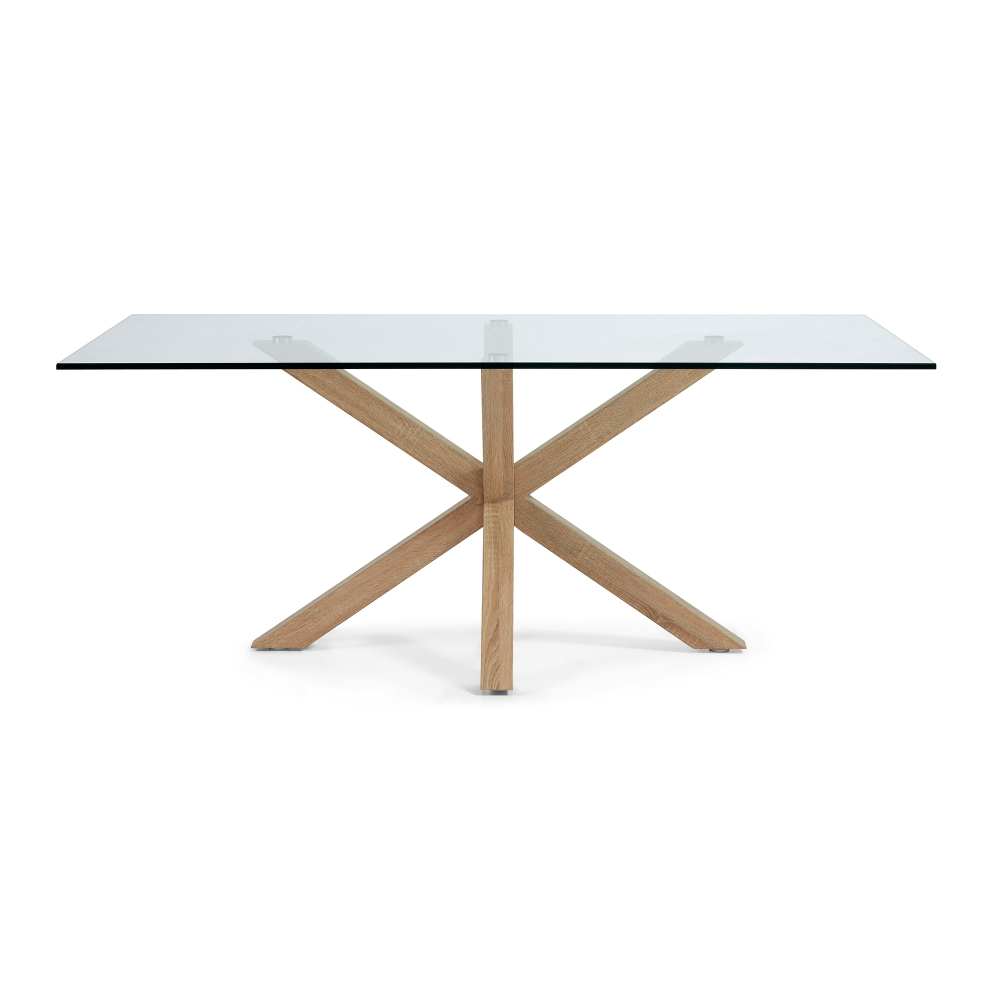 Стол Arya 200x100 металл стекло